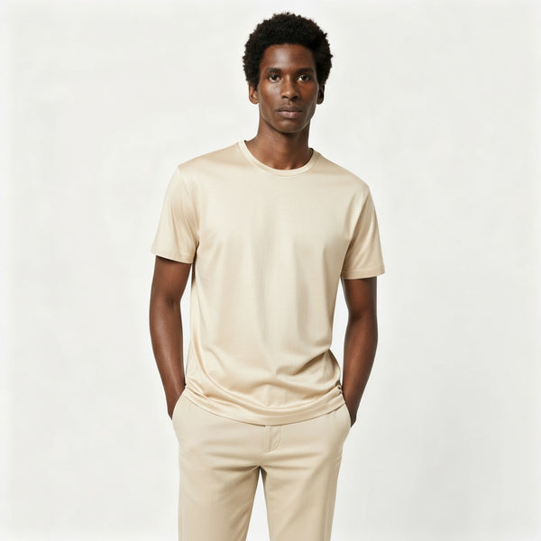 Men's 70% Silk T-Shirt