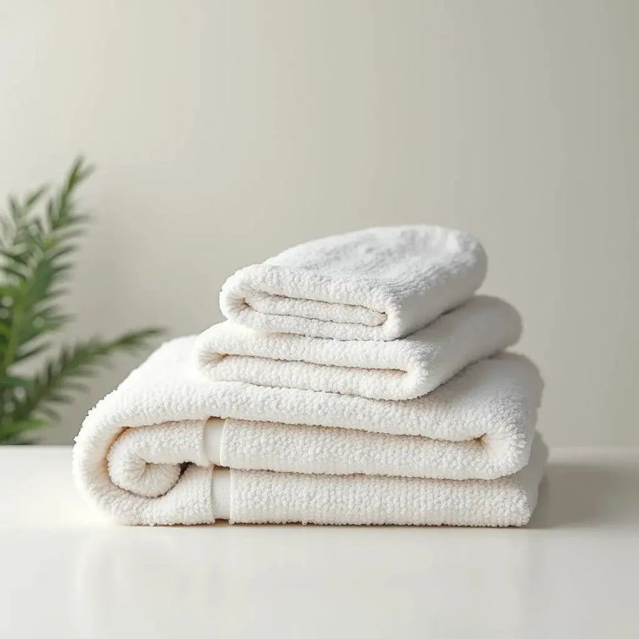 Serviettes en coton égyptien douceur et durabilité premium - StudioSoie