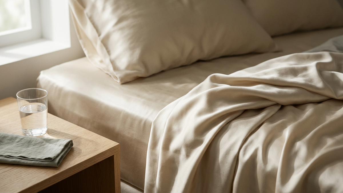Sueurs nocturnes : ce que le tissu du lit change vraiment - StudioSoie