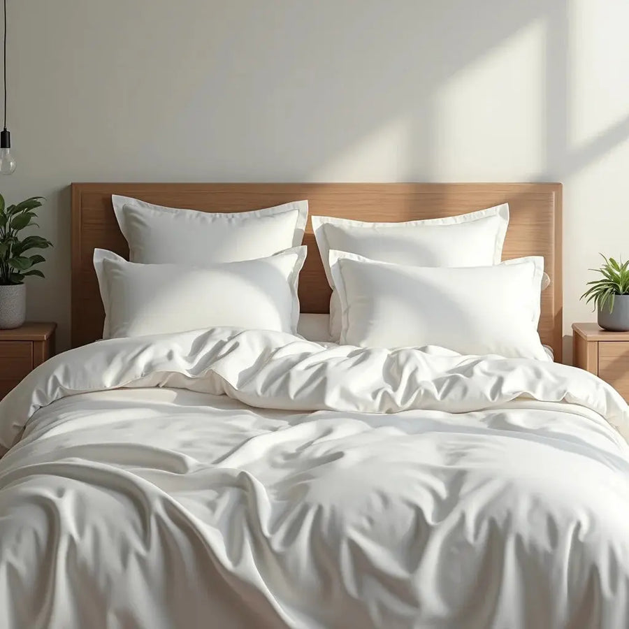 Parure coton égyptien luxe et douceur durable pour lit - StudioSoie