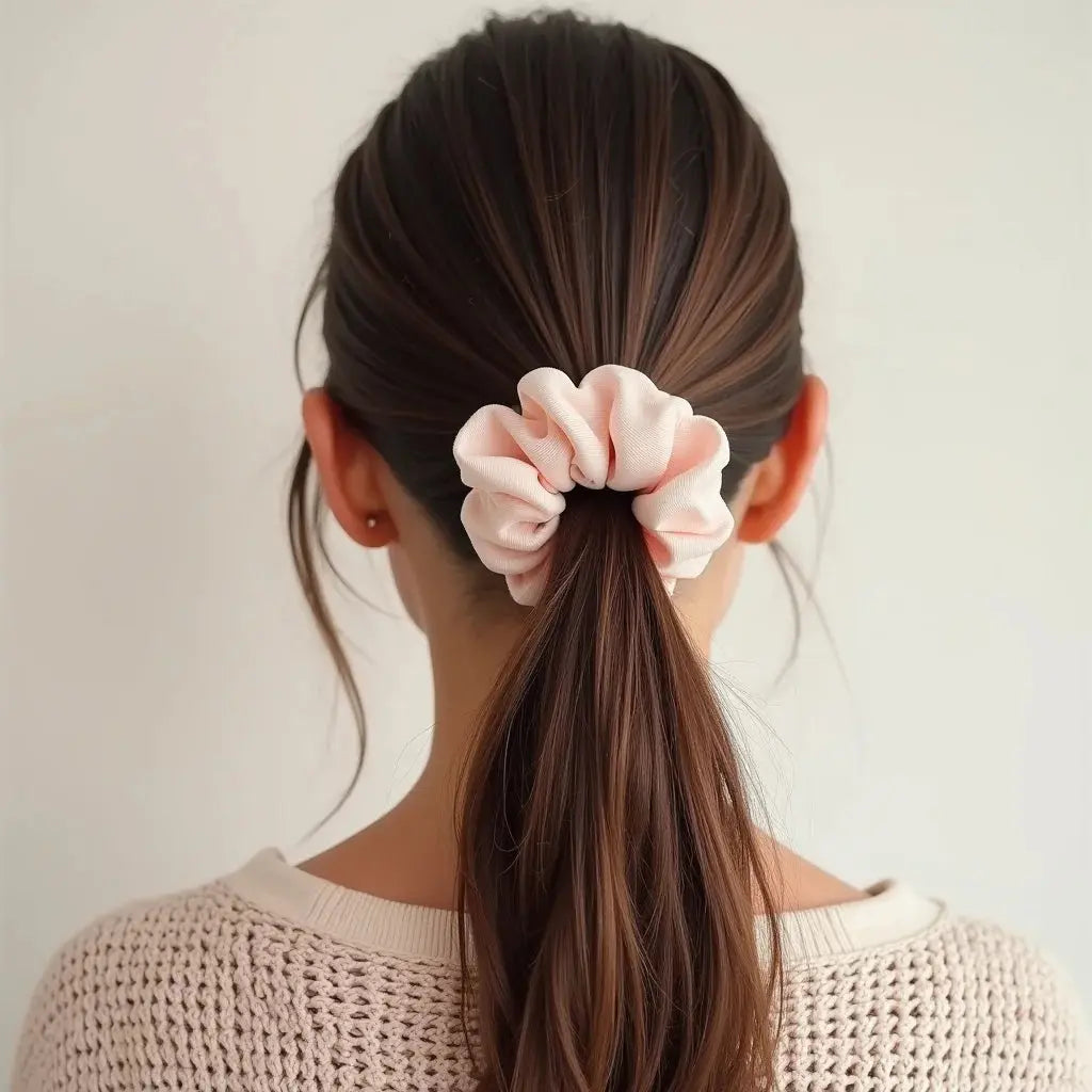 Guide ultime du scrunchie en soie pour cheveux sains - StudioSoie