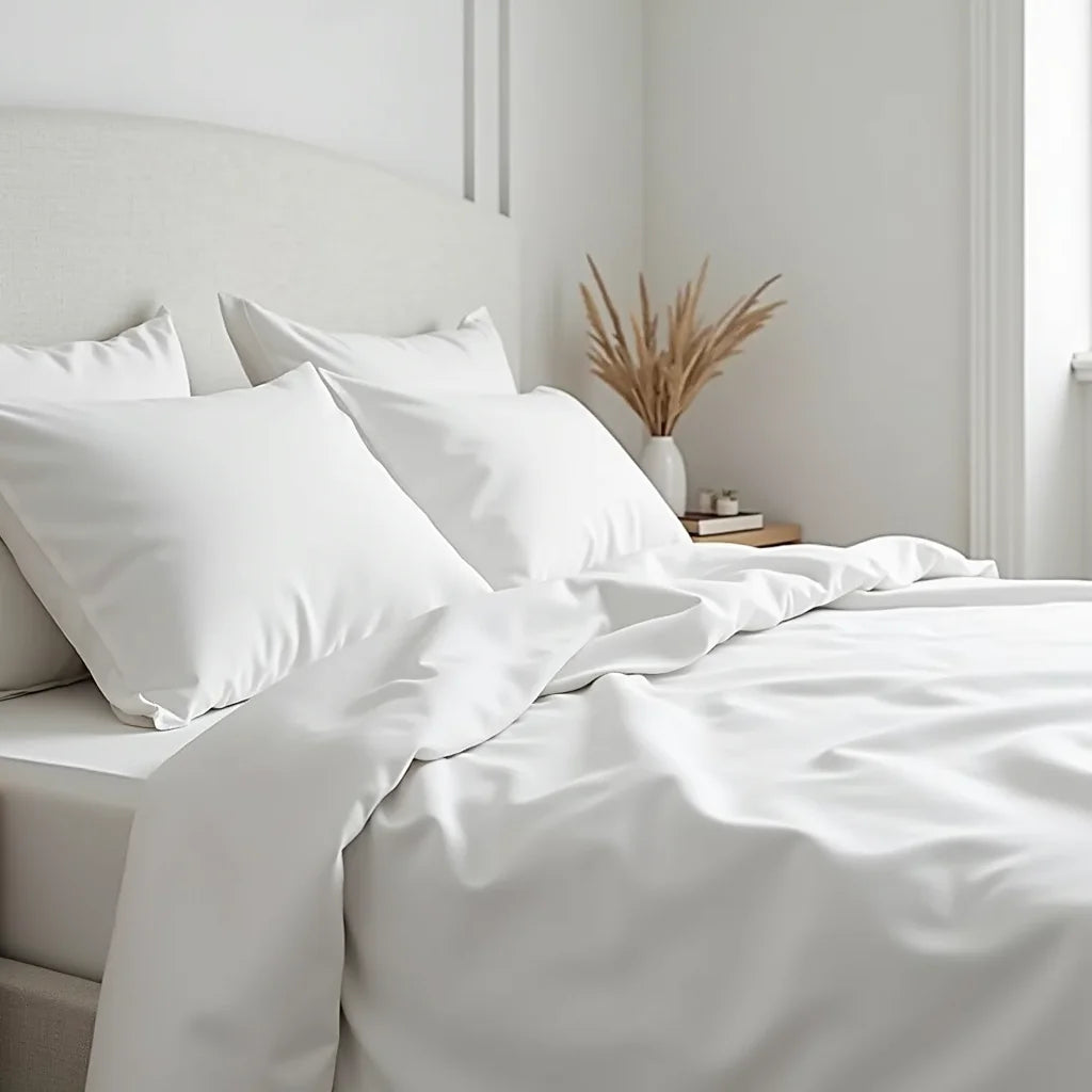 Drap Housse En Soie - Drap housse en soie guide pour un sommeil doux et réparateur