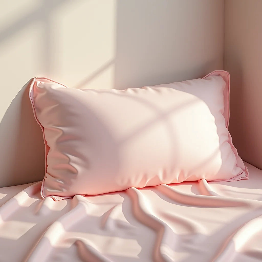 Satin Pillowcase For Hair - Taie d'oreiller en satin: cheveux moins abîmés et éclatants