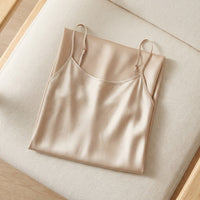 Nuisette mini en soie de mûrier 19 momme - coloris Beige | StudioSoie