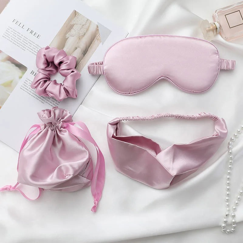 Ensemble Cadeau Satin Premium - Idéal pour Noël - StudioSoie
