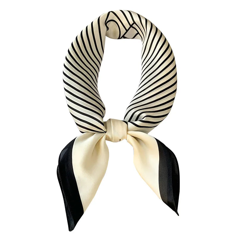 Foulard en Satin de Soie Luxueux