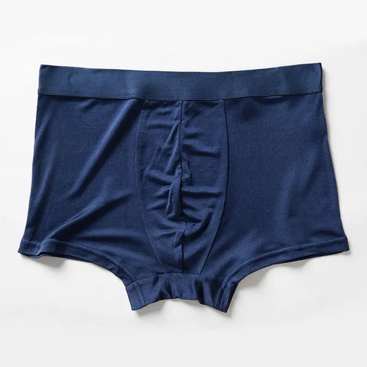 Calções boxer para homem em 100% seda