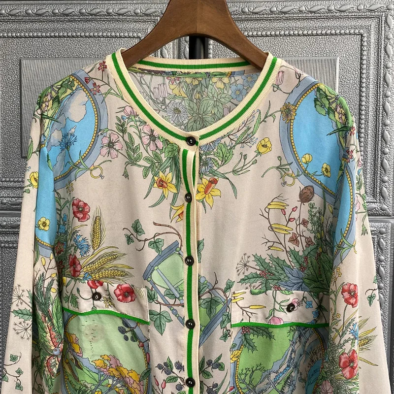 Women's Silk Bomber Jacket