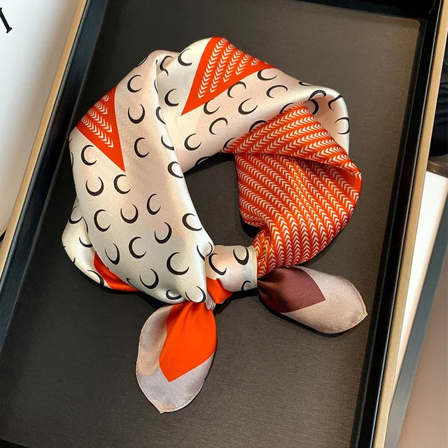 Écharpe - Foulard - Carré en Soie - Bandana
