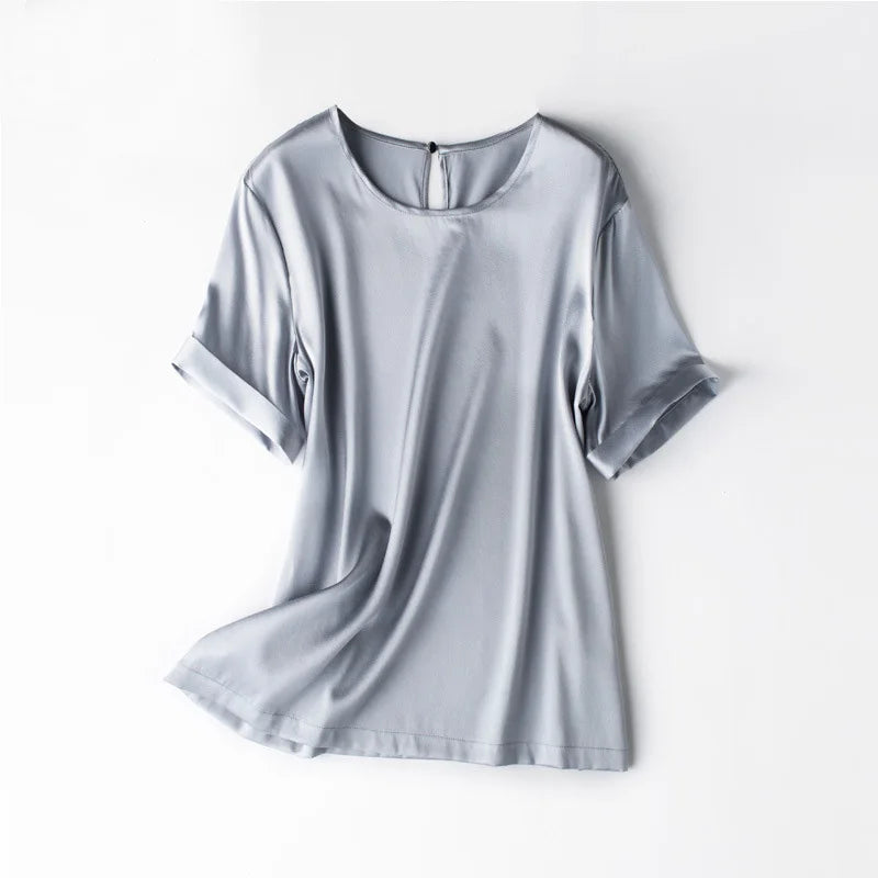 Silk T-Shirt - Women