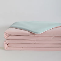 Air Condition Comforter for Summer Pure Color Ice Silk Cooling Blanket Lightweight and Smooth Twin/King Size Cold Quilt - StudioSoie - 