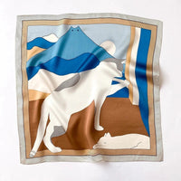 Écharpe - Foulard - Carré en Soie - Bandana - StudioSoie