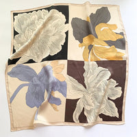 Foulard Carré en Soie Naturelle 65 cm - Accessoire Luxe 100% Soie de Mûrier