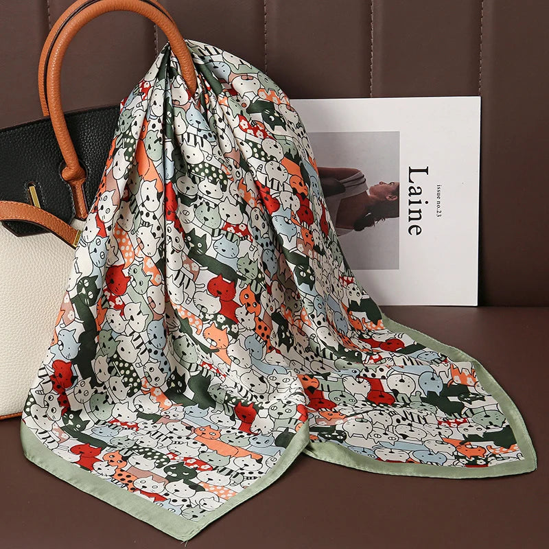 Foulard en Satin - 2026 - StudioSoie
