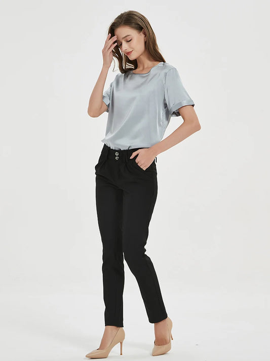 Silk T-Shirt - Women