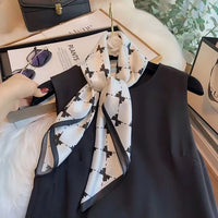 Foulard Carré en Soie Naturelle 65 cm - Accessoire Luxe 100% Soie de Mûrier