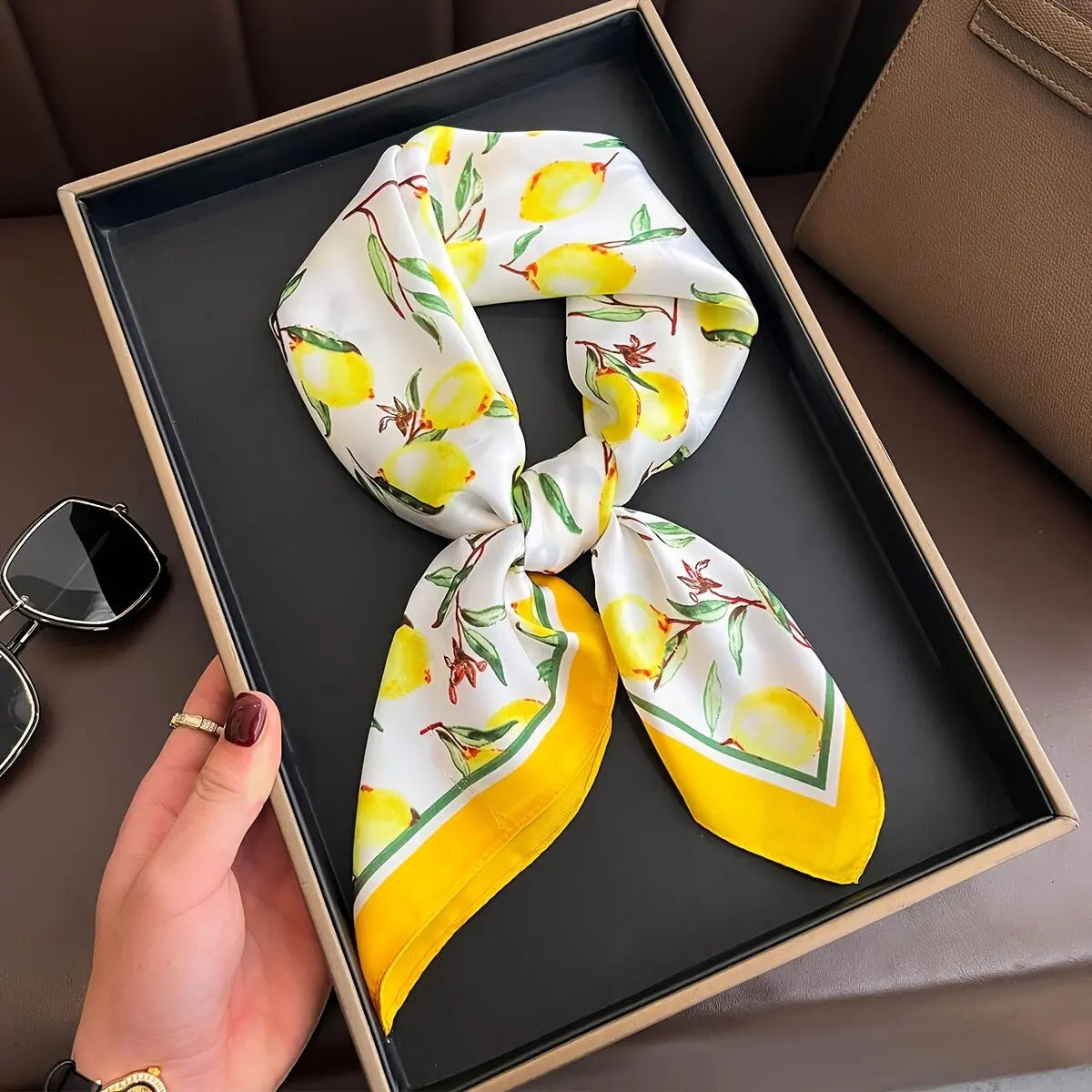 Foulard en Satin - 2026 - StudioSoie