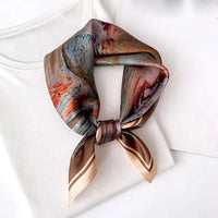 Écharpe - Foulard - Carré en Soie - Bandana