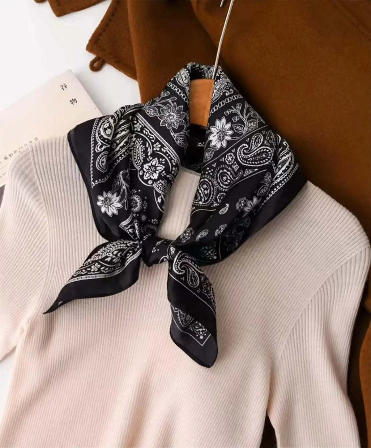 Écharpe - Foulard - Carré en Soie - Bandana - StudioSoie