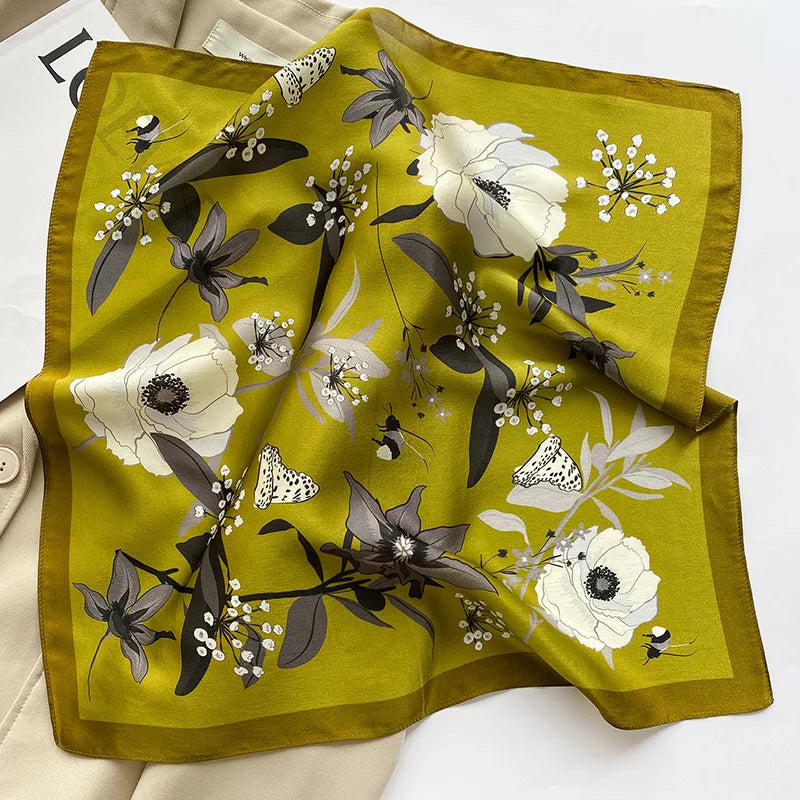 Écharpe - Foulard - Carré en Soie - Bandana - StudioSoie