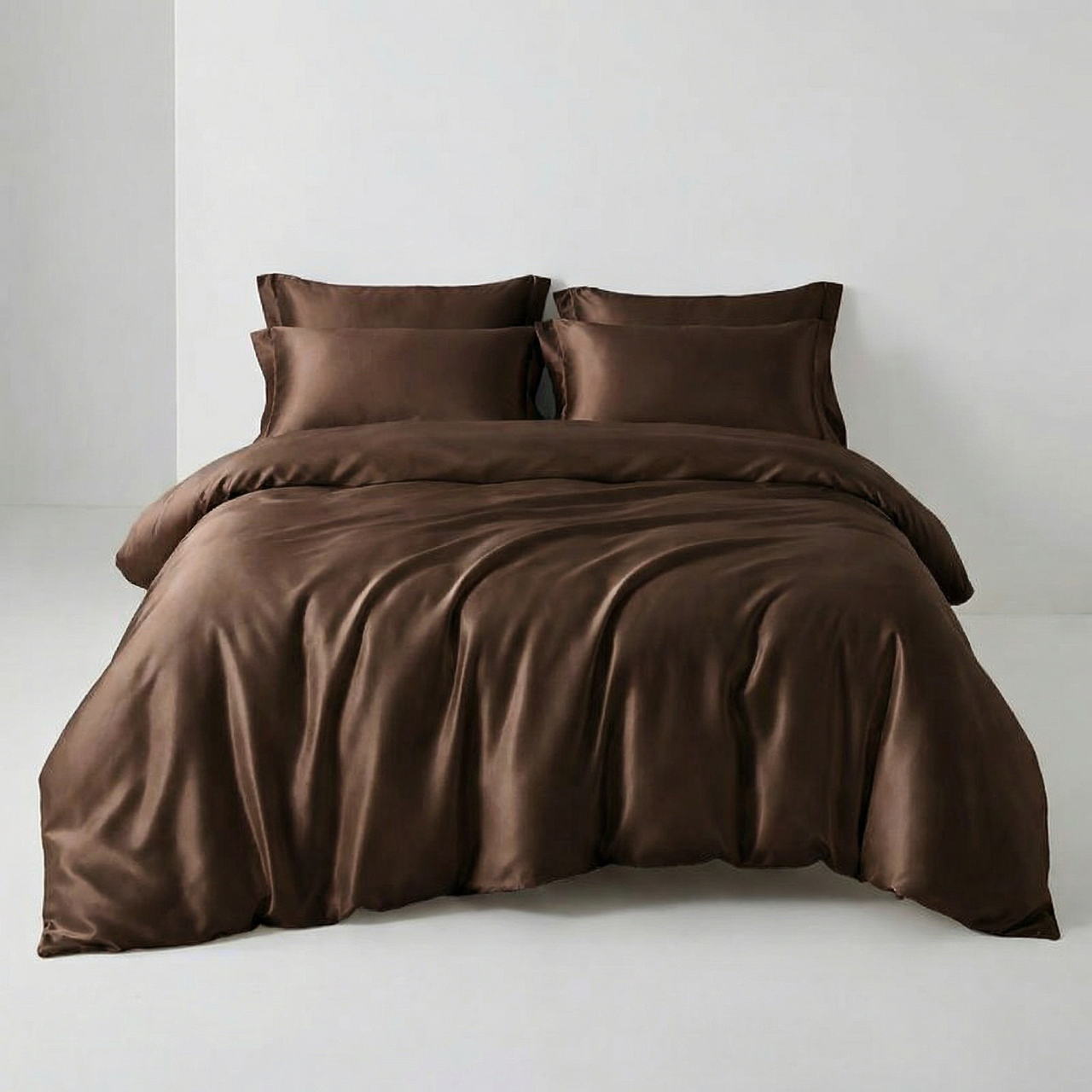 Ahlsen Parure De Lit 4 Pièces En Satin De Soie Avec Drap Housse Drap Plat Taie Doreiller Respirante Douce Et Confortable Rouge King 79141900 Ahlsen Parure De Lit 4 Pièces En Satin De Soie Avec Drap Housse Drap Plat Taie Doreiller Respirante Douce Et Confortable Rouge King 79141900