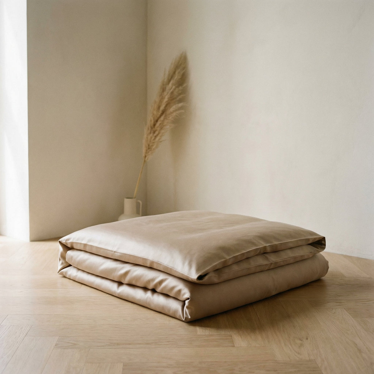 Housse de Couette en Soie - 100% Soie de Mûrier - Fermeture Zippé - StudioSoie