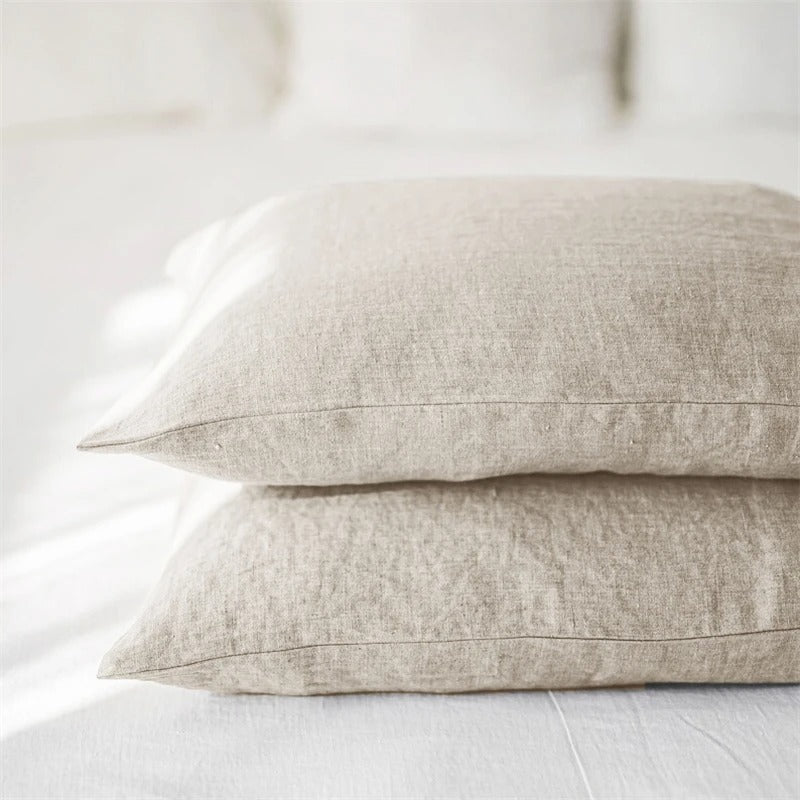 Taie d'Oreiller en Lin