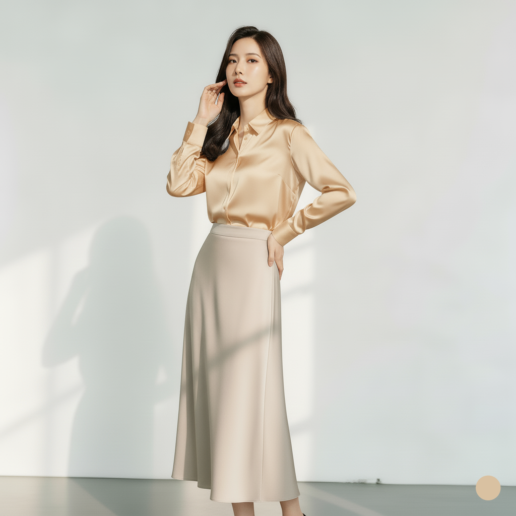 Blouse en Soie de Mûrier 100% Naturelle - Femme - StudioSoie