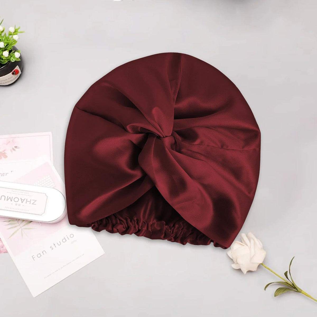 Bonnet en Soie 100% Naturelle - StudioSoie