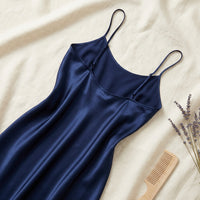 Chemise de Nuit en Soie de Mûrier 100% - 16 MM
