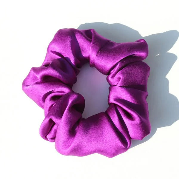 Scrunchie i silke