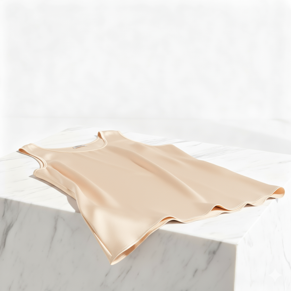 Kamizelka 100% naturalnego jedwabiu morwowego