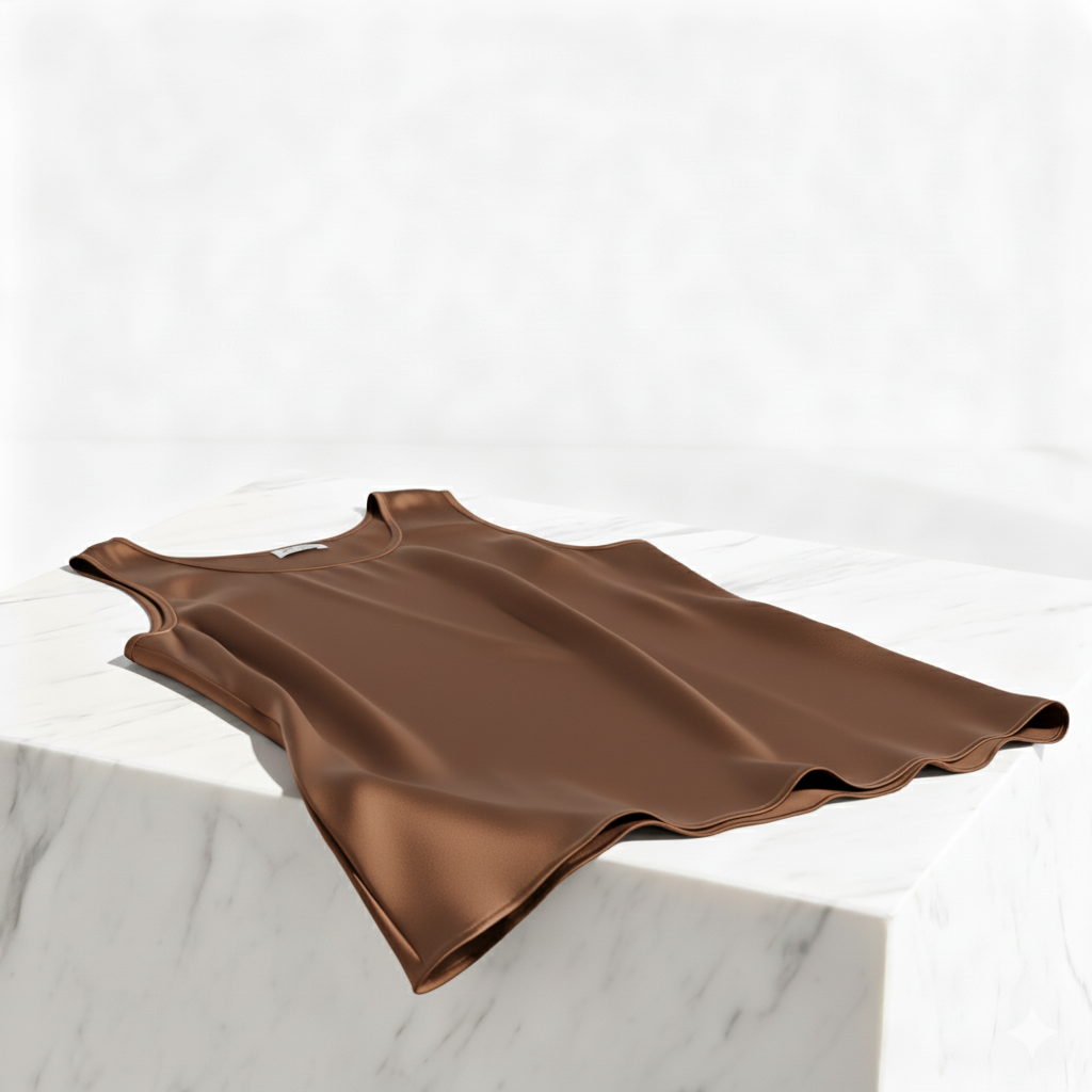 Kamizelka 100% naturalnego jedwabiu morwowego