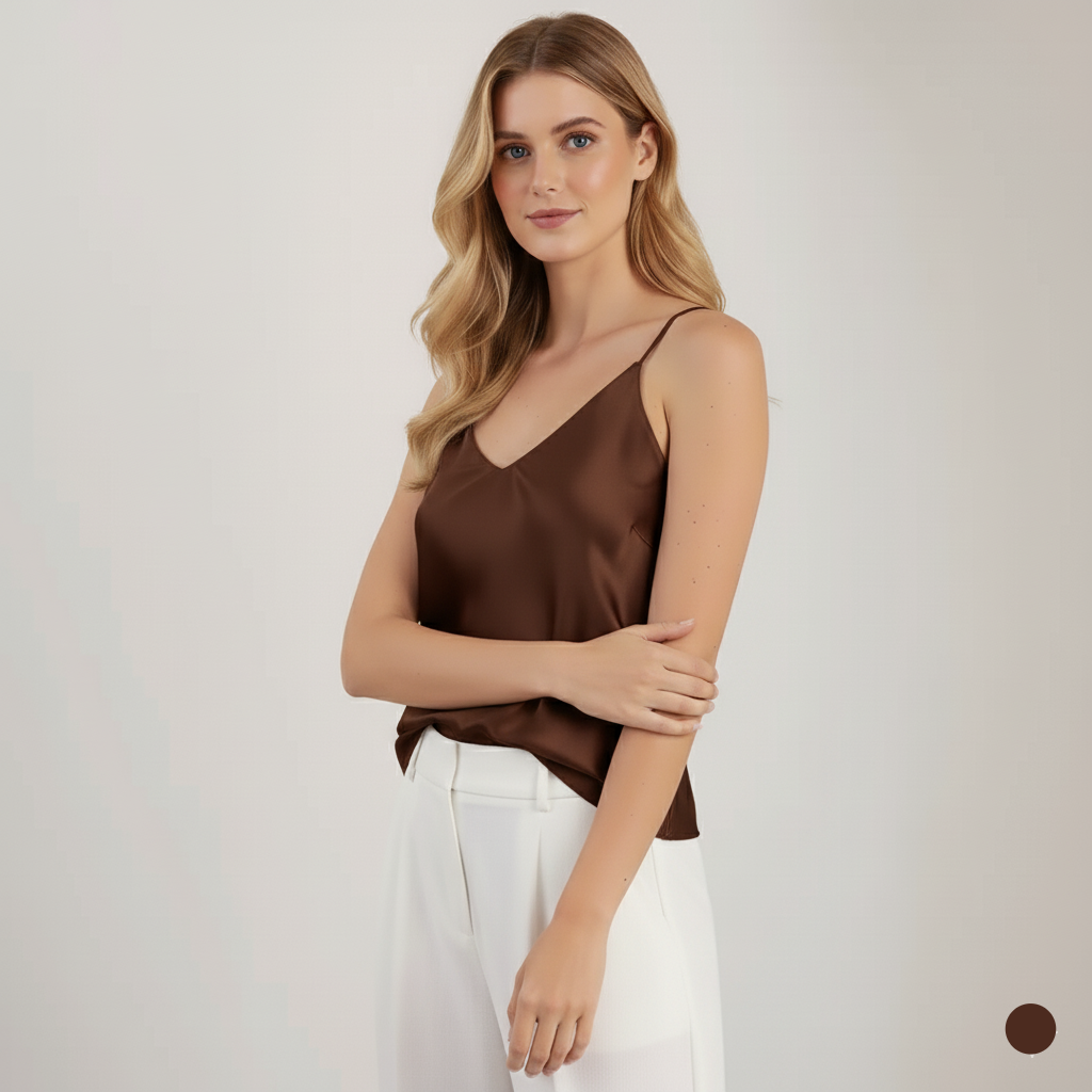 Débardeur en Soie de Mûrier 100% Naturelle - StudioSoie