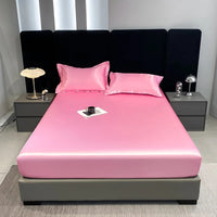 Drap Housse en Satin - StudioSoie