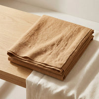 Drap Plat en Lin Français Lavé - Linge de Lit Luxe 100% Lin Naturel - StudioSoie