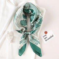 Foulard en Satin de Soie Luxueux - StudioSoie