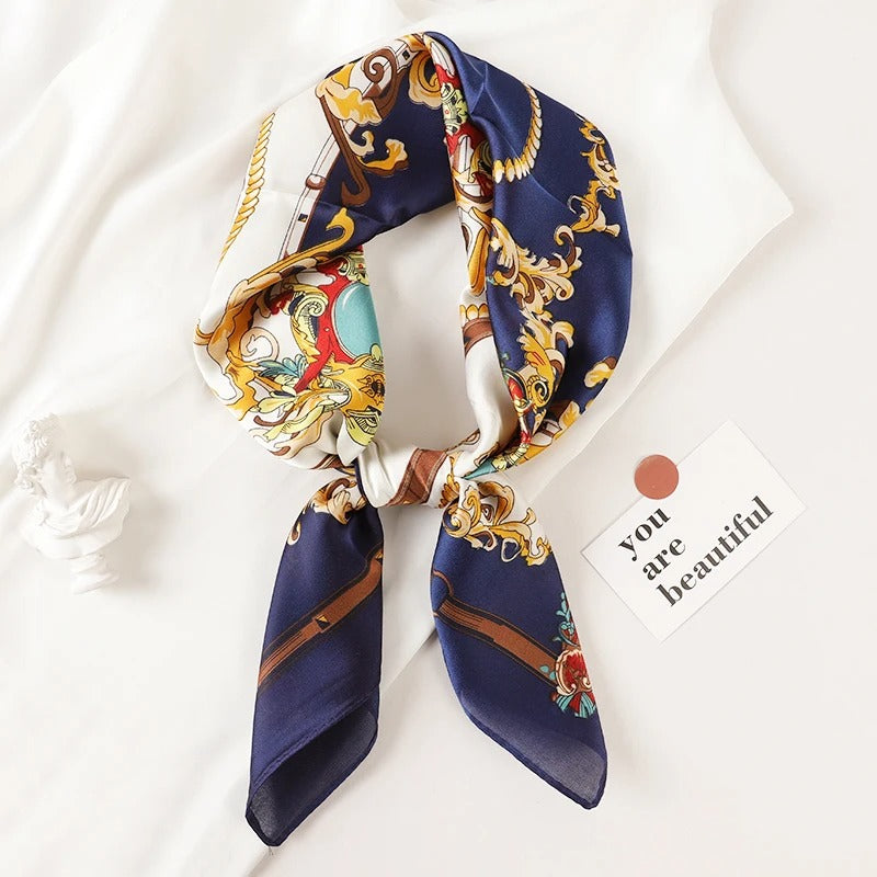 Foulard en Satin de Soie Luxueux - StudioSoie