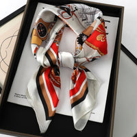 Foulard en Satin de Soie Luxueux - StudioSoie