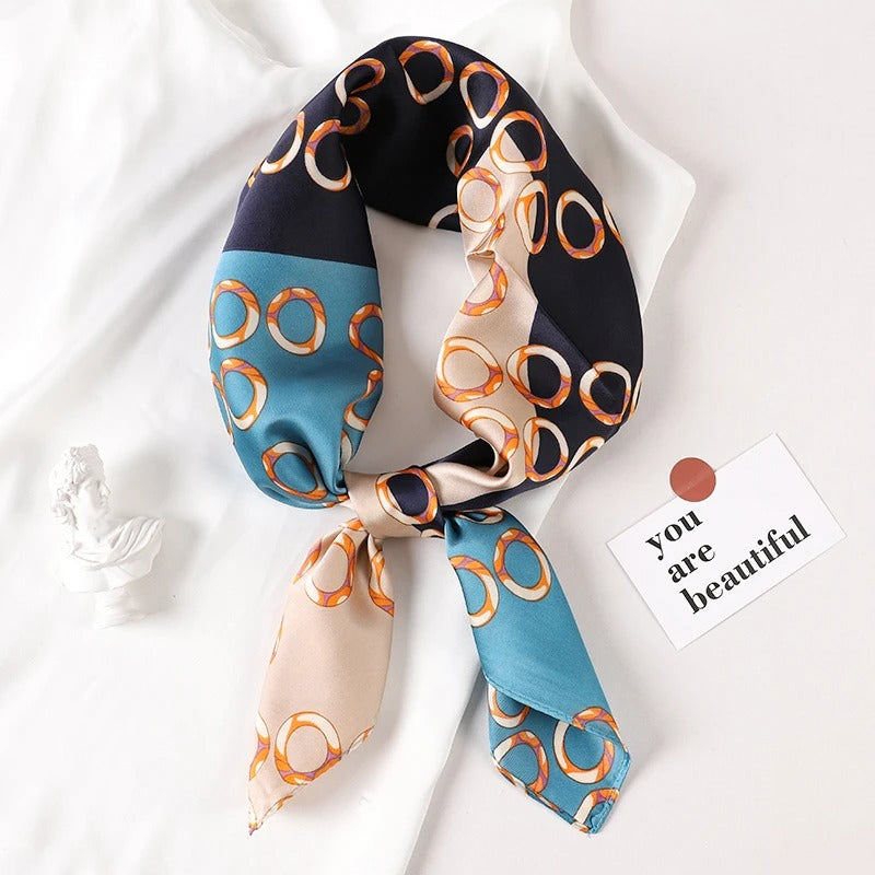 Foulard en Satin de Soie Luxueux - StudioSoie