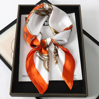 Foulard en Satin de Soie Luxueux - StudioSoie