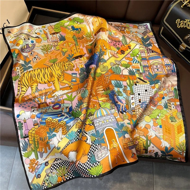 Foulard en Soie de Mûrier 100% Naturelle - StudioSoie