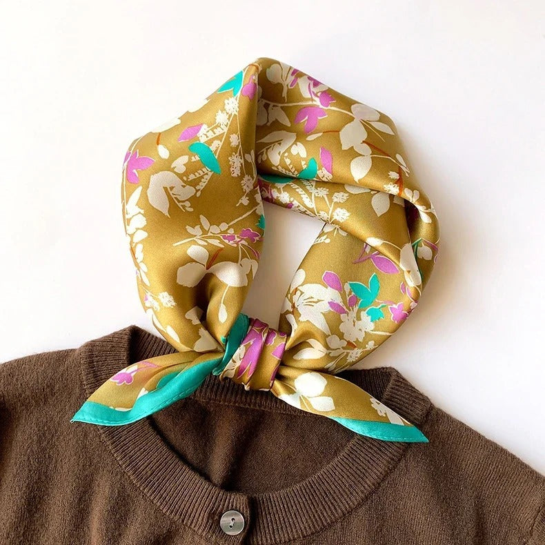 Foulard en Soie de Mûrier 100% Naturelle