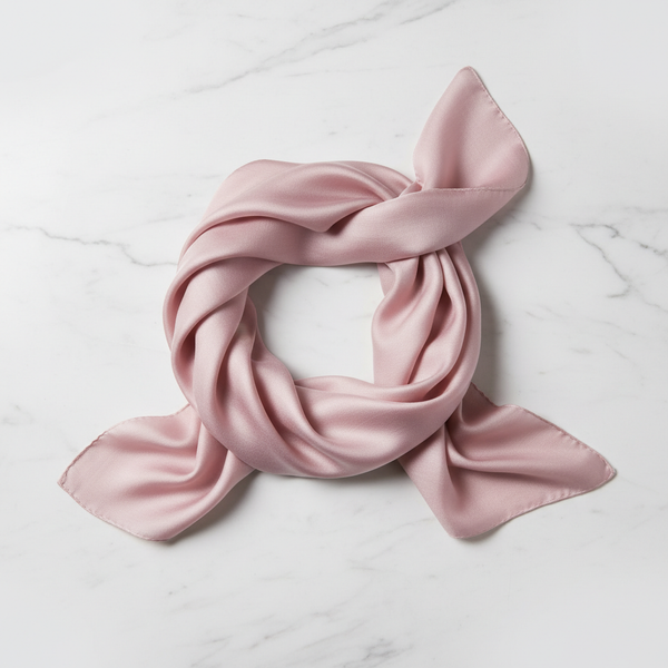 Svileni kvadrat iz murinske svile 70 cm - naravna eleganca