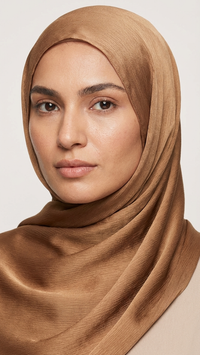 Chusta hijab z satyny