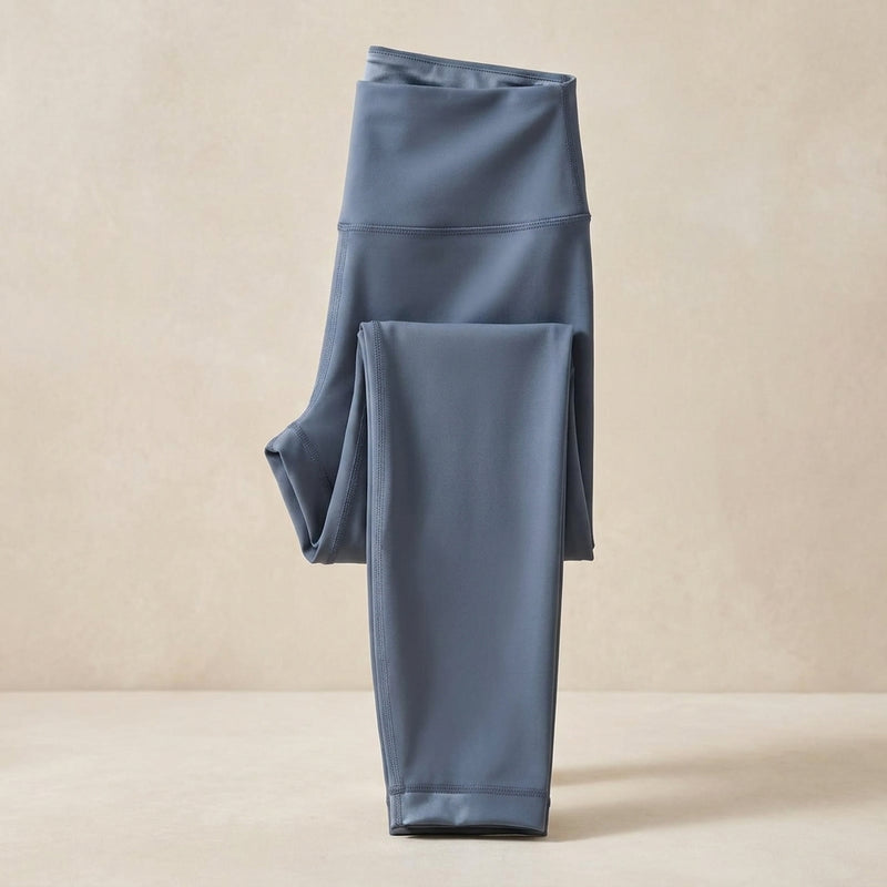 Legging de Yoga Taille Haute – Doublure Soie de Mûrier