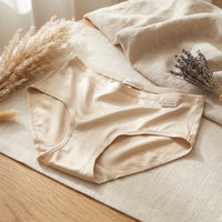 Lot de 3 Culottes en Soie de Mûrier - Sans Couture Respirantes Femme 100% Soie Naturelle - StudioSoie