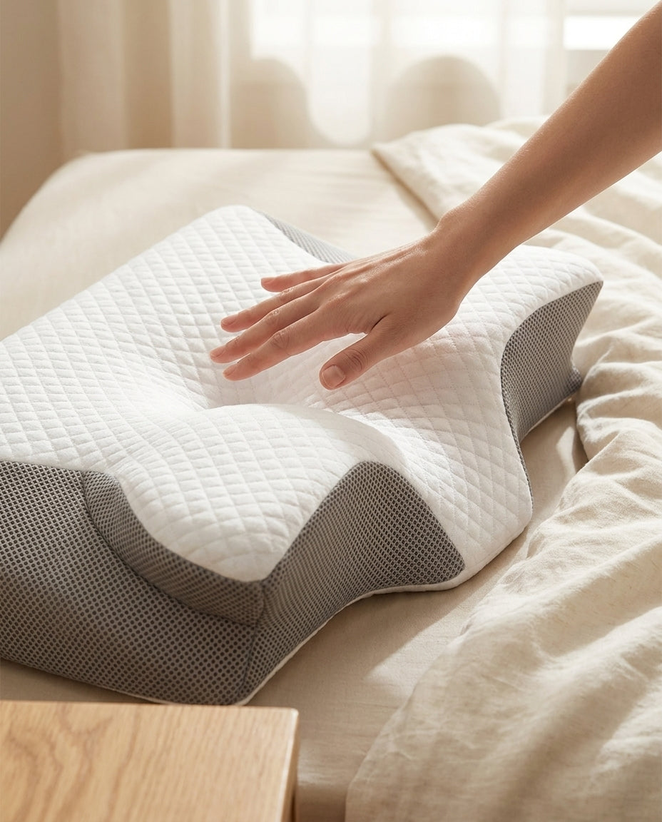 Oreiller Cervical à Mémoire de Forme - StudioSoie