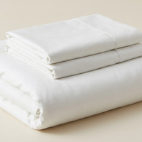 Parure de lit lyocell & bambou blanc - StudioSoie