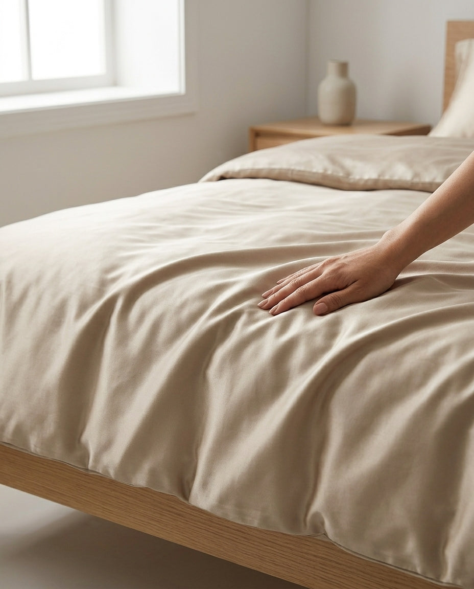 Zijden Dekbedhoes 19MM